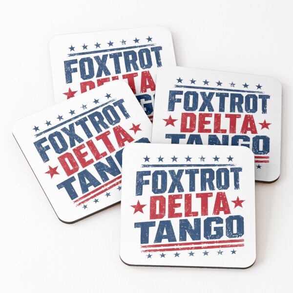 Item preview, Foxtrot Delta Tango Military Phonetic Alphabet Veteran Pilot Patriot designed and sold by JonesFlora2025.