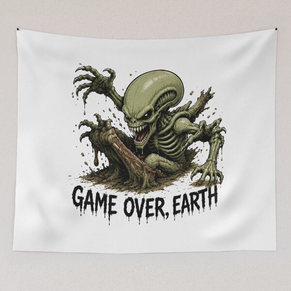 Item preview, GAME OVER EARTH designed and sold by Brejko.