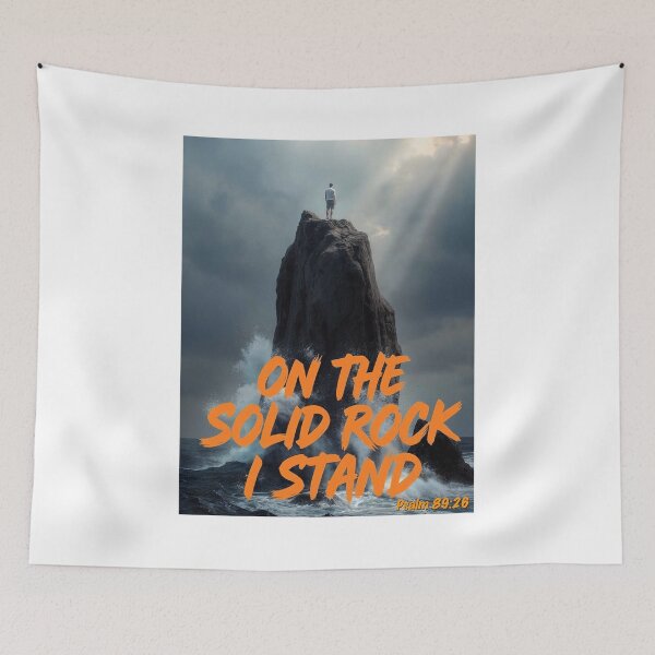 Item preview, The Solid Rock Print designed and sold by Lichentroupe63.