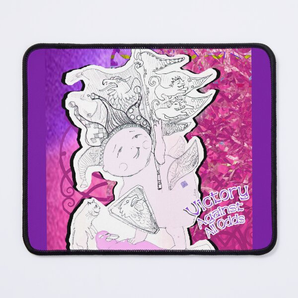 Item preview, Victory Against Odds From Goddess Gain and Win (Drawing by ACCI) designed and sold by VanyssaGraphics.
