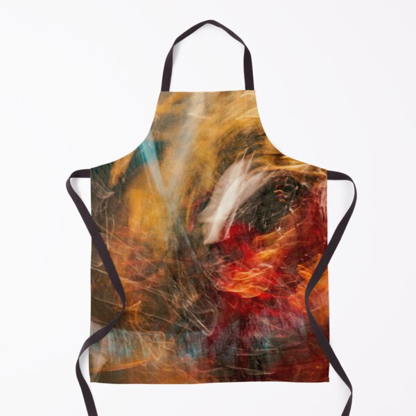 Item preview, Fiery Vortex — Abstract Red and Gold Swirl Art designed and sold by BuckaBaby.