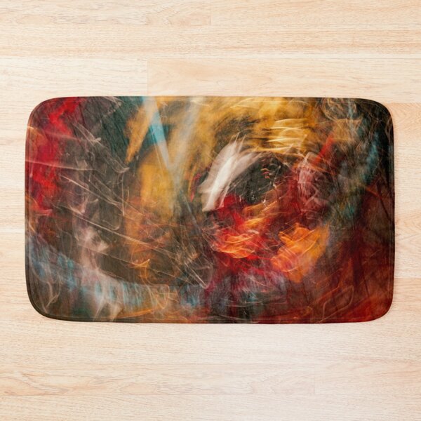 Item preview, Fiery Vortex — Abstract Red and Gold Swirl Art designed and sold by BuckaBaby.