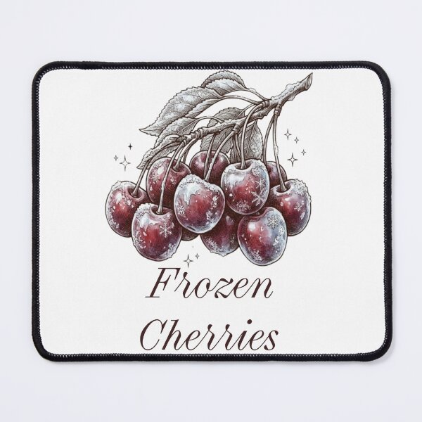 Item preview, Vintage Frozen Cherries Illustration - Cozy Botanical designed and sold by Cozy Aesthetic design .