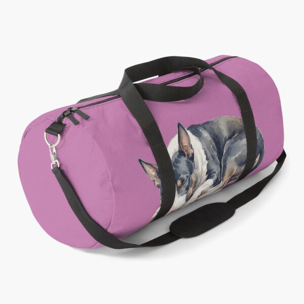Item preview, Sleeping Watercolor Bull Terrier designed and sold by TheMagicIcon.
