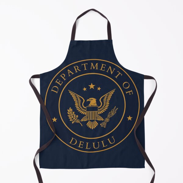 Item preview, Department of Delulu Fake Government Seal T-Shirt designed and sold by HappyDoodle11.