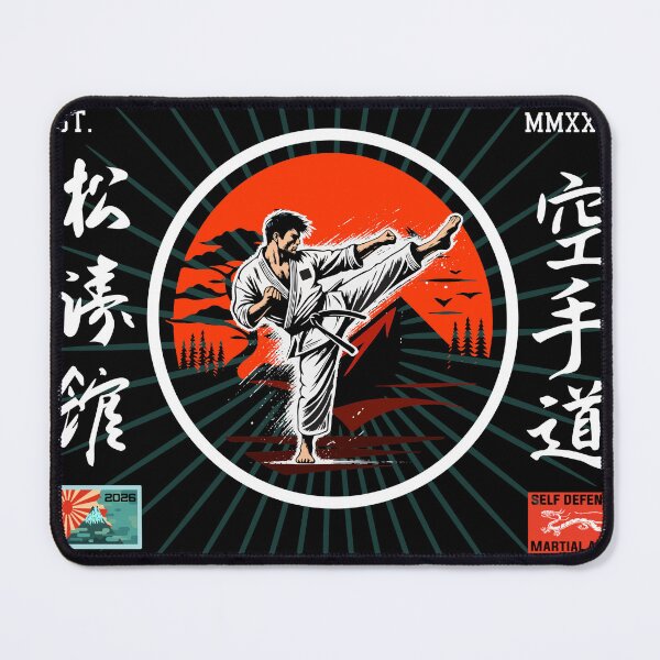 Item preview, Shotokan Karate design with kanji for karateka designed and sold by RetroMaritalArt.