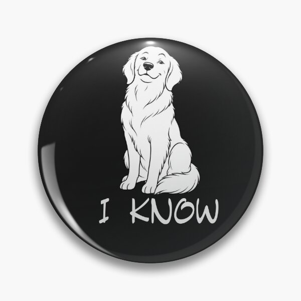 Item preview, Minimalist Golden Retriever I Know Shirt | Cute Dog Lover Line Art Tee designed and sold by AdicretorDesign.