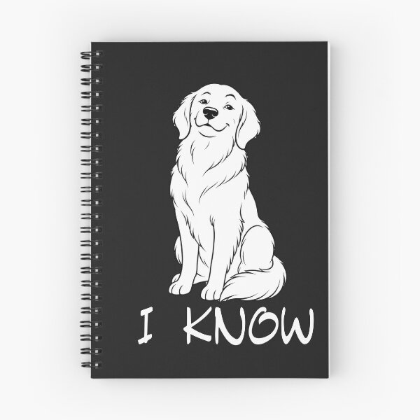 Item preview, Minimalist Golden Retriever I Know Shirt | Cute Dog Lover Line Art Tee designed and sold by AdicretorDesign.