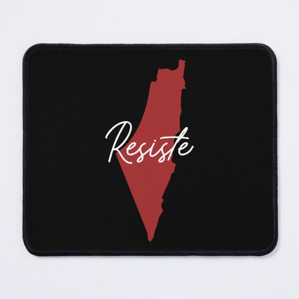 Item preview, PALESTINE MAP RESIST CURSIVE designed and sold by qalback.