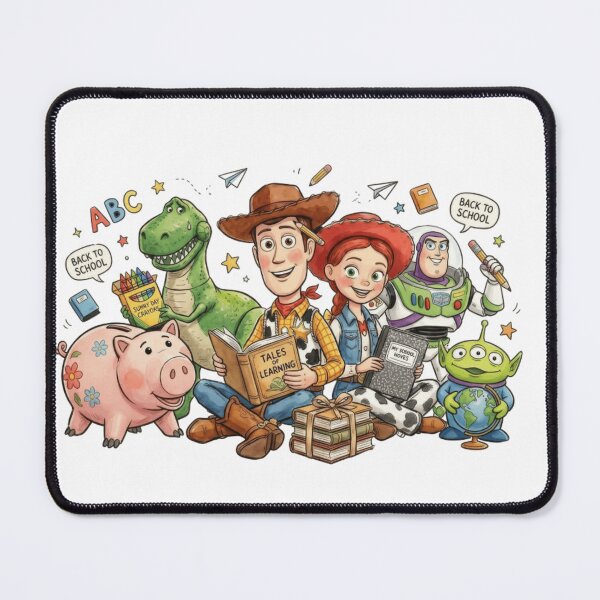 Item preview, Watercolor Toy Friends Trendy Boy Cartoon Back To School Cartoon Toy designed and sold by Thread&Fable.
