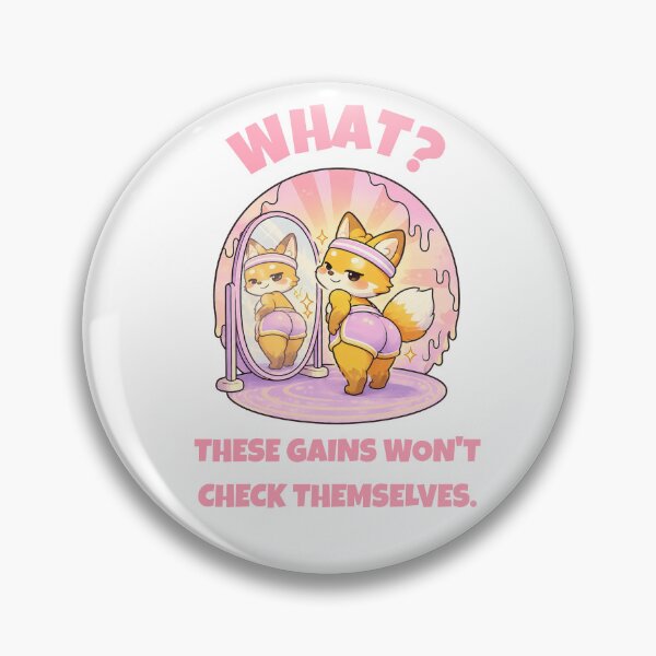 Item preview, Funny Fox Checking Gains In Mirror designed and sold by CrtclMess.