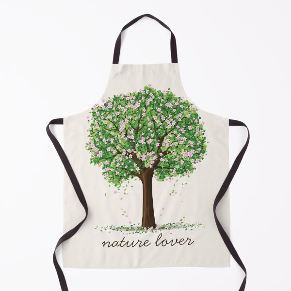 Item preview, Nature Lover | Blooming Spring Tree Watercolor Art Print Sticker & T-Shirt designed and sold by Olive Thread Co..