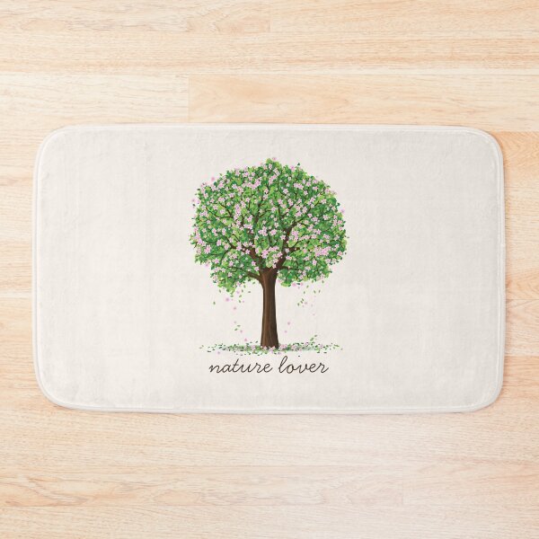 Item preview, Nature Lover | Blooming Spring Tree Watercolor Art Print Sticker & T-Shirt designed and sold by Olive Thread Co..