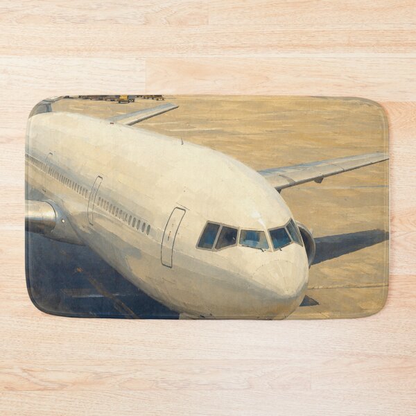 Item preview, Classic Trijet Passenger Airliner at Airport Apron Illustration designed and sold by EMaviation_.