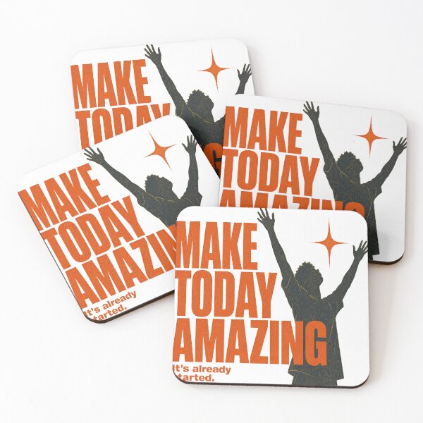 Item preview, Make Today Amazing designed and sold by GrooveAndGlow.