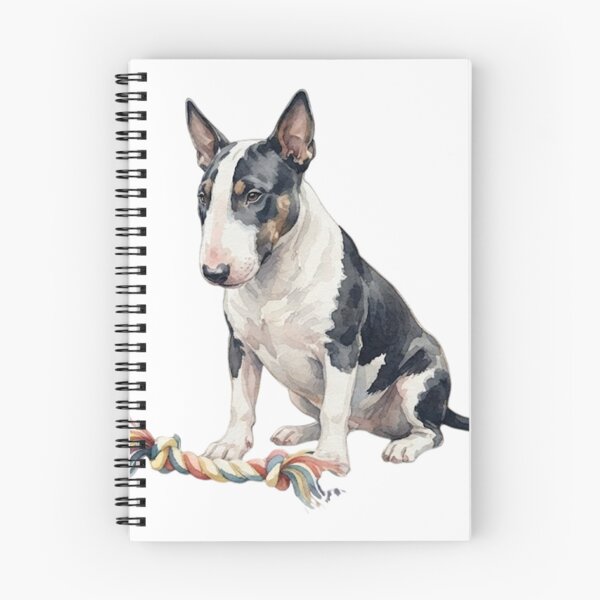 Item preview, Watercolor Bull Terrier sitting designed and sold by TheMagicIcon.