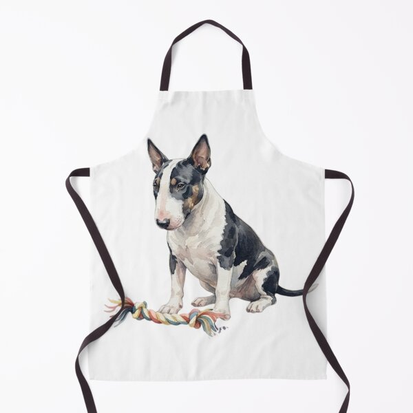 Item preview, Watercolor Bull Terrier sitting designed and sold by TheMagicIcon.