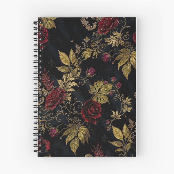 Item preview, Dark Victorian Rose Pattern | Gothic Floral Wall Art designed and sold by WitchyBotanicaArt.