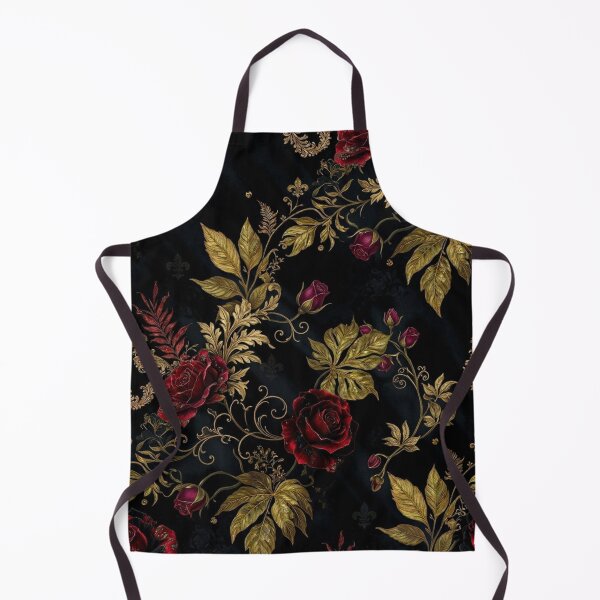 Item preview, Dark Victorian Rose Pattern | Gothic Floral Wall Art designed and sold by WitchyBotanicaArt.