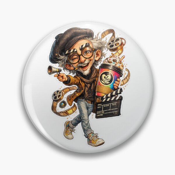 Item preview, Funny Film Director designed and sold by AlexLineArt.