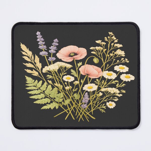 Item preview, Pressed Wildflower T-Shirt — Vintage Botanical Art Nature Aesthetic Tee Gift designed and sold by RizRay.