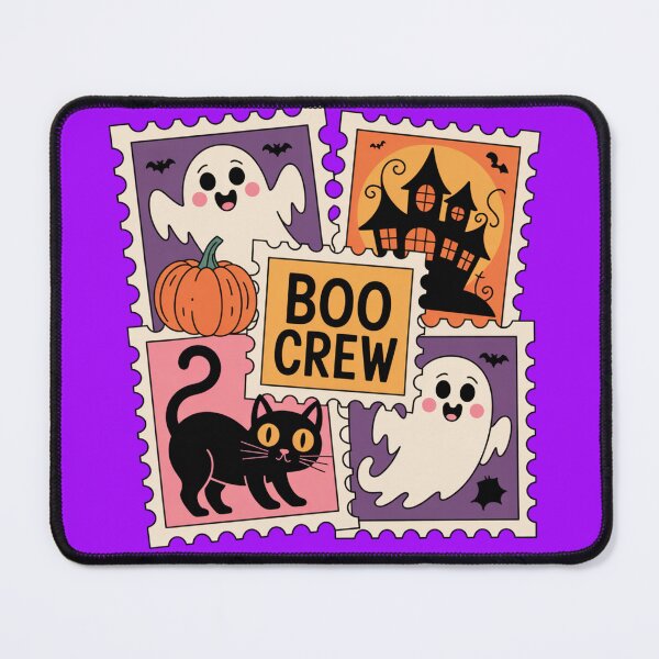 Item preview, Boo Crew Cute Halloween Ghost Cat Pumpkin designed and sold by Nzgiftsandmore.
