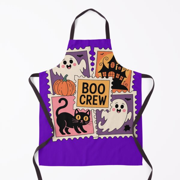 Item preview, Boo Crew Cute Halloween Ghost Cat Pumpkin designed and sold by Nzgiftsandmore.