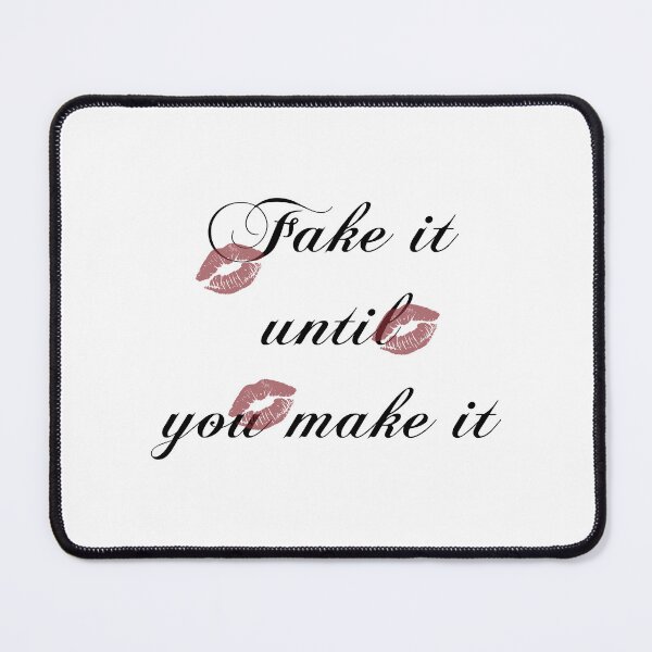 Item preview, Fake It Until You Make It | Bold Motivation Quote Design designed and sold by designsoftinaa.