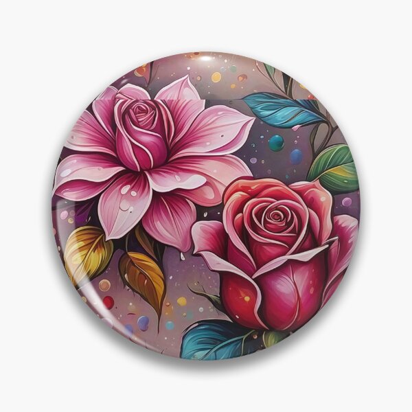 Item preview,  Gorgeous Rose &Peony Digital Background Graphic designed and sold by Beyond The Canvas.