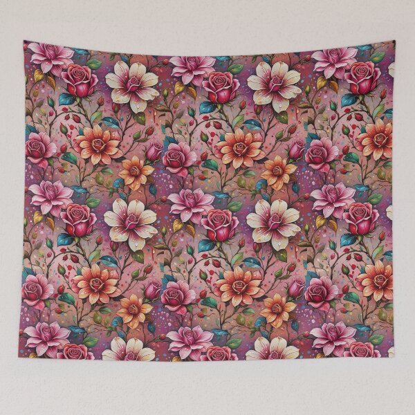 Item preview,  Gorgeous Rose &Peony Digital Background Graphic designed and sold by Beyond The Canvas.