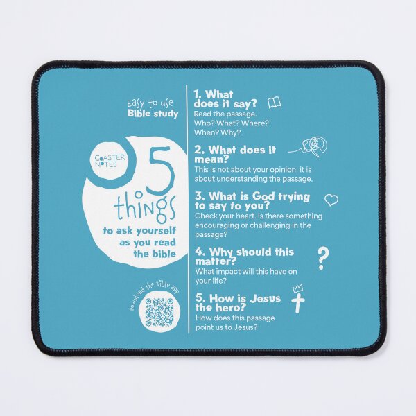 Item preview, Easy to Use bible study - 5 Things to ask designed and sold by blurbox.