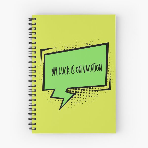Item preview, Thought bubble: My luck is on vacation. designed and sold by infinitearte.
