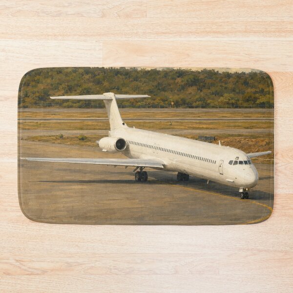 Item preview, Classic Trijet Passenger Airliner Taxiing on Airport Taxiway Illustration designed and sold by EMairplanes.