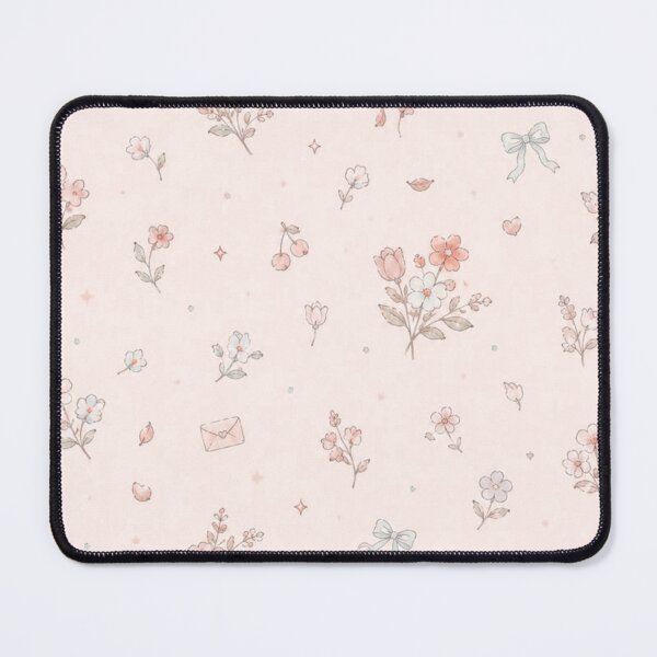 Item preview, Coquette Floral Seamless Pattern | Soft Pastel Flowers, Bows & Cottagecore Aesthetic designed and sold by StudiobyTara.