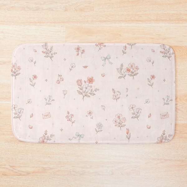 Item preview, Coquette Floral Seamless Pattern | Soft Pastel Flowers, Bows & Cottagecore Aesthetic designed and sold by StudiobyTara.