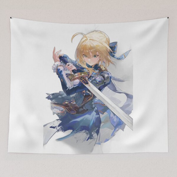 Aperçu de l'œuvre Fanart de Saber et Artoria Pendragon Fate créée et vendue par KomiArts.