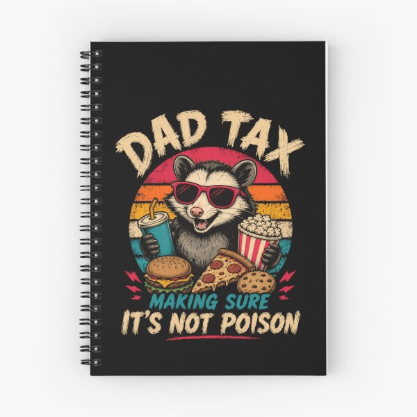 Item preview, Dad Tax Making Sure It's Not Poison Funny Opossum Father Humor designed and sold by HumansStuck12.