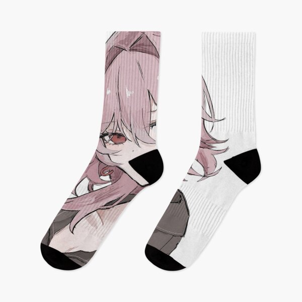 Item preview, Evernight and March 7th Pink Hair Umbrella Honkai Star Rail designed and sold by KomiArts.
