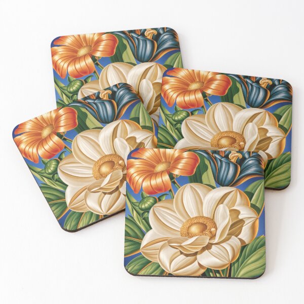 Item preview, Wall Art - Postcard - Radiant Trio of Blossoms designed and sold by ForeverPrintsOK.