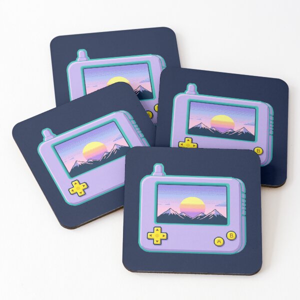 Item preview, 90s Retro Handheld Console Pixel Art Vaporwave designed and sold by BoluCreative.