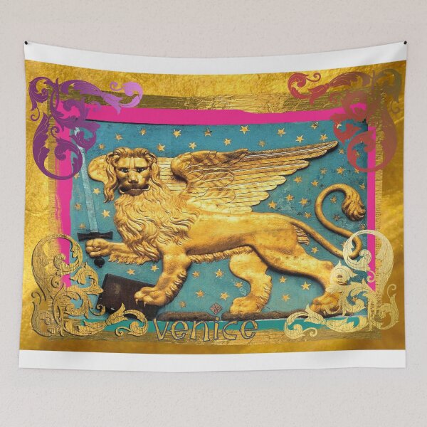 Item preview, Winged Lion in Venice Fresco, Italy (by ACCI) designed and sold by VanyssaGraphics.