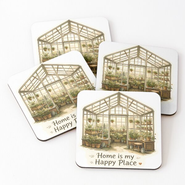 Item preview, Cozy Tiny Cottage with Herb Garden | Vintage Botanical Cottagecore Watercolor Sticker designed and sold by Spirit of Siam.