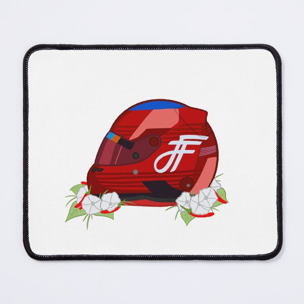 Item preview, Carlos Sainz Jr. 2026 Silverstone Helmet With Flowers  designed and sold by OriDraws.