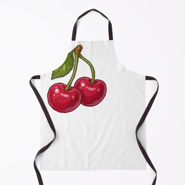 Item preview, Cute Cherry Sticker – Aesthetic Red Cherries – Kawaii Fruit Sticker designed and sold by KenyCanales.