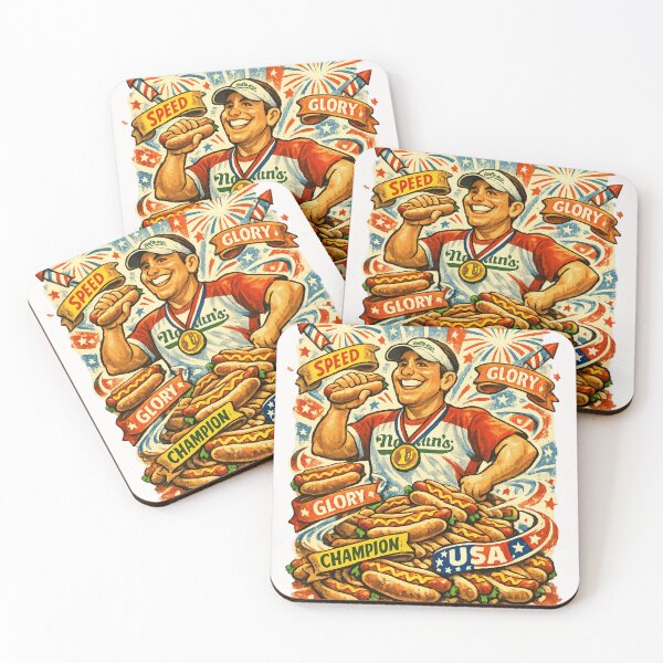 Item preview, Joey Chestnut — Master of Nathan’s Hot Dog Eating Contest designed and sold by  ViralVisionsCreating .