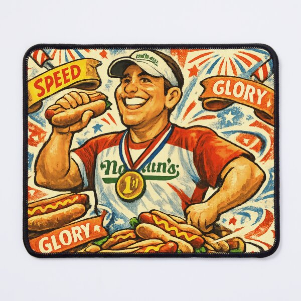 Item preview, Joey Chestnut — Master of Nathan’s Hot Dog Eating Contest designed and sold by  ViralVisionsCreating .