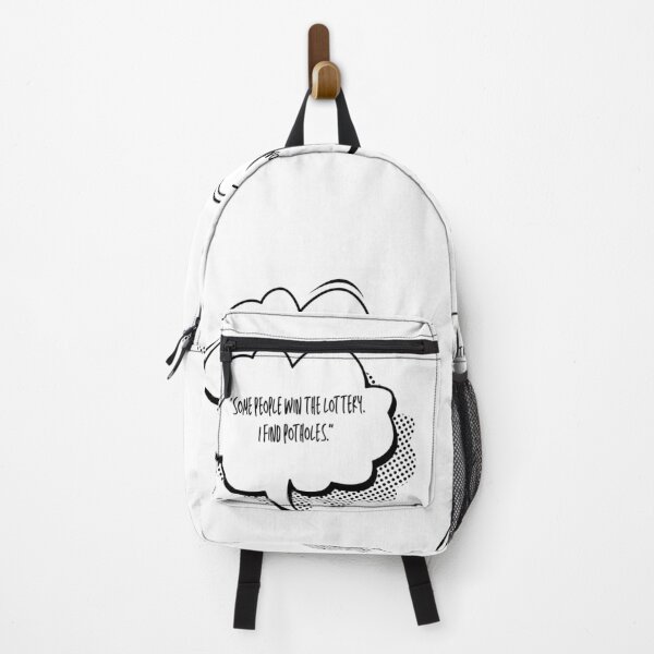 Item preview, Thought bubble: Some people win the lottery. I find potholes. designed and sold by infinitearte.