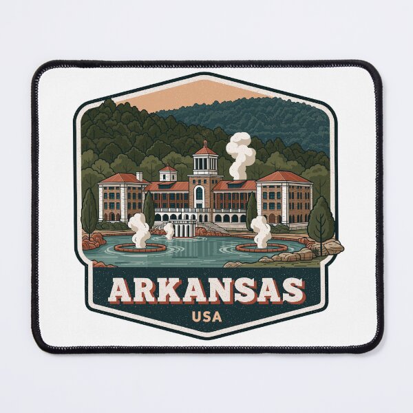Item preview, Arkansas USA Illustration Design designed and sold by GoldenAurora91.
