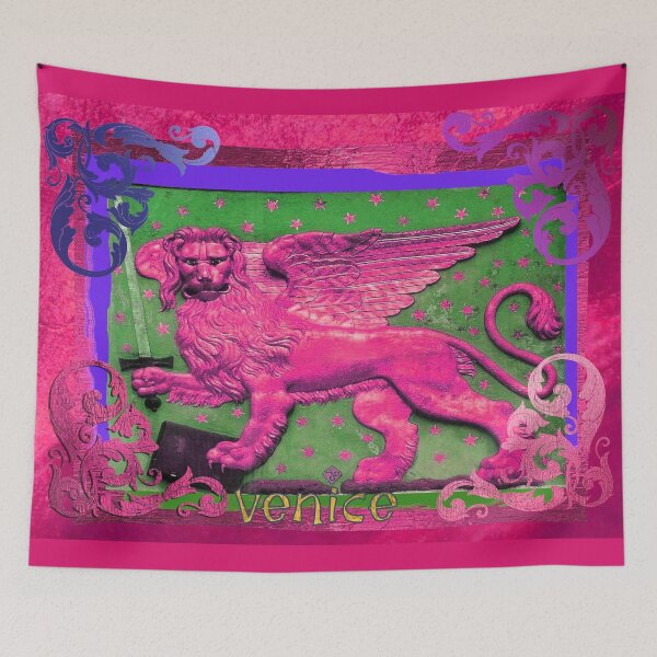 Item preview, Winged Lion in Venice Fresco, Italy (by ACCI) designed and sold by VanyssaGraphics.