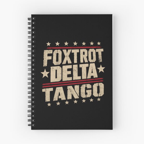 Item preview, Foxtrot Delta Tango Military Alphabet Veteran Patriot designed and sold by HumansStuck12.